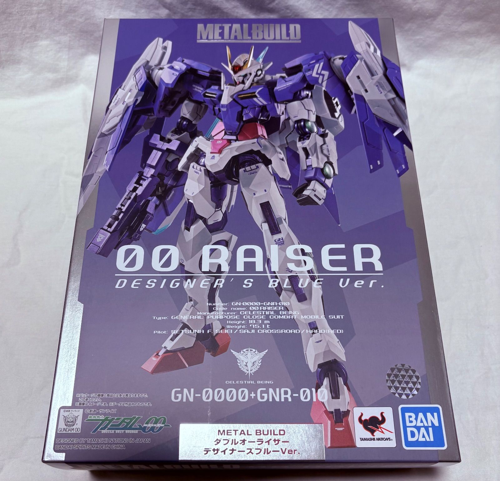 METAL BUILD ダブルオーライザー デザイナーズブルー - メルカリ