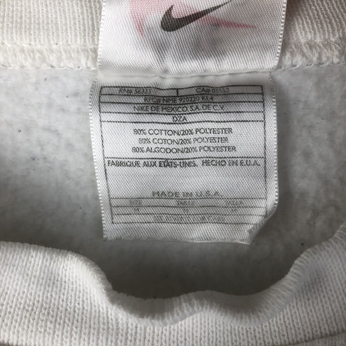 古着 90年代 ナイキ NIKE ロゴスウェットシャツ トレーナー USA製