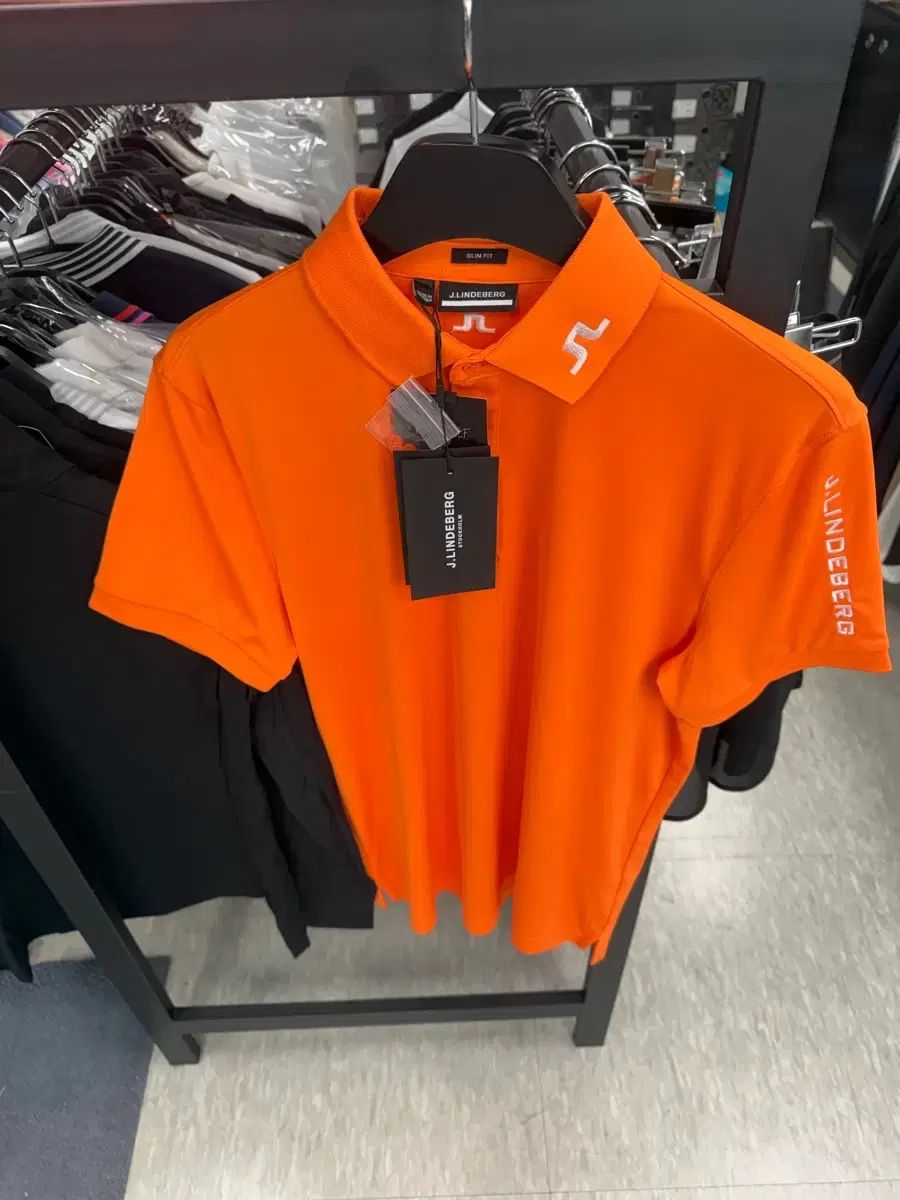 J LINDEBERG リンドバーグ メンズ ツアーテック オレンジ