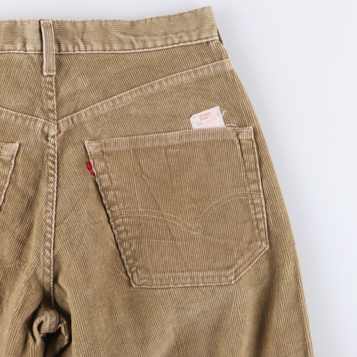 古着 90年代 リーバイス Levi s 595-2324 DRY GOODS コーデュロイパンツ メンズw 34相当 ヴィンテージ eaa 418939 お出かけ用 半袖シャツ