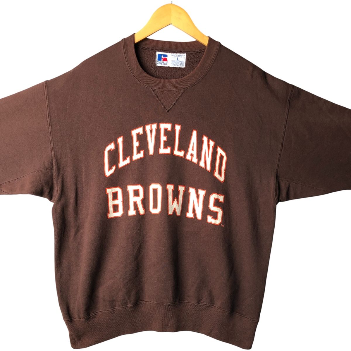 NFL Cleveland Brownsクリーブランド・ブラウンズ スエットL黒 楽天