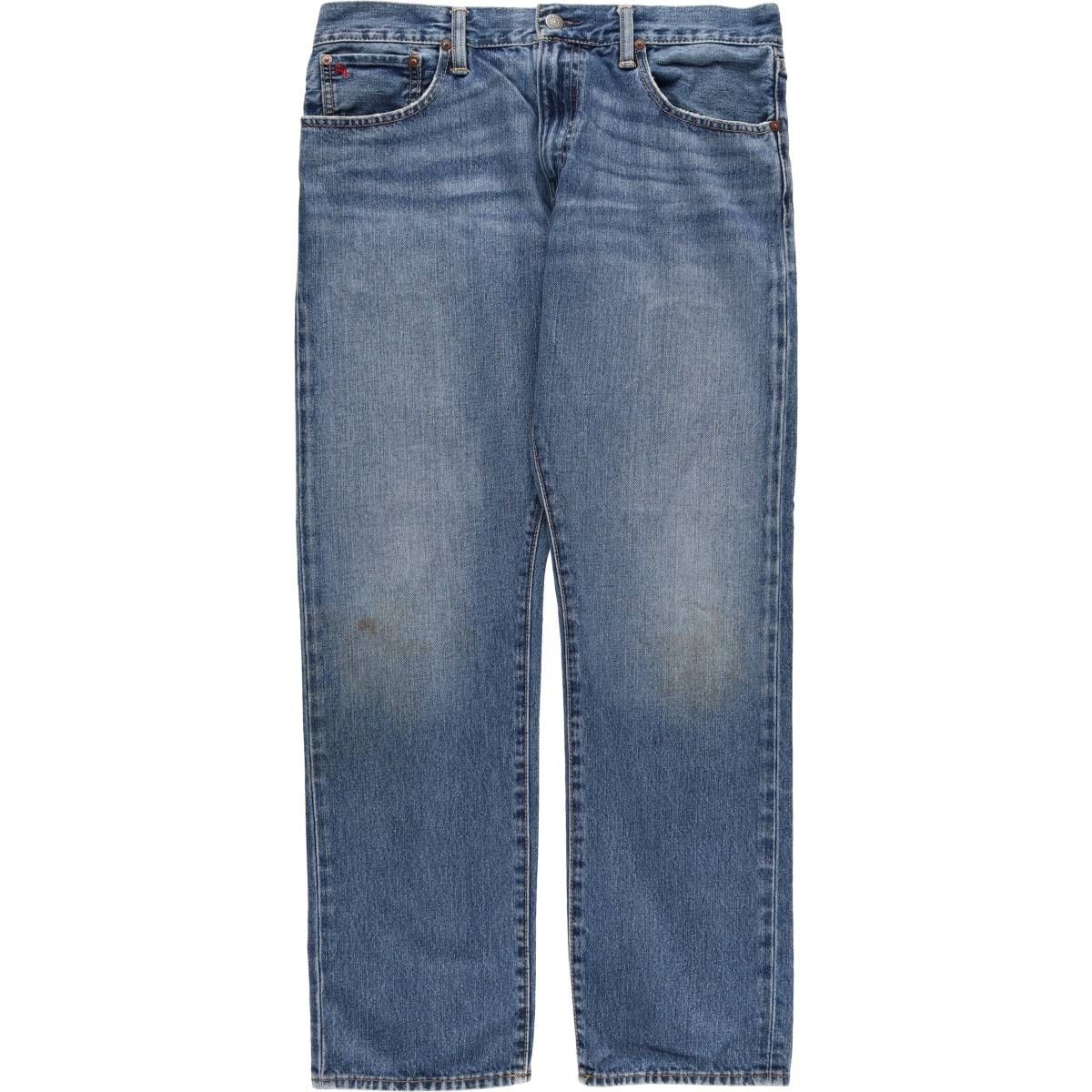 古着 ラルフローレン Ralph Lauren Polo HAMPTON ストレートデニムパンツ メンズw 35相当 eaa 595439