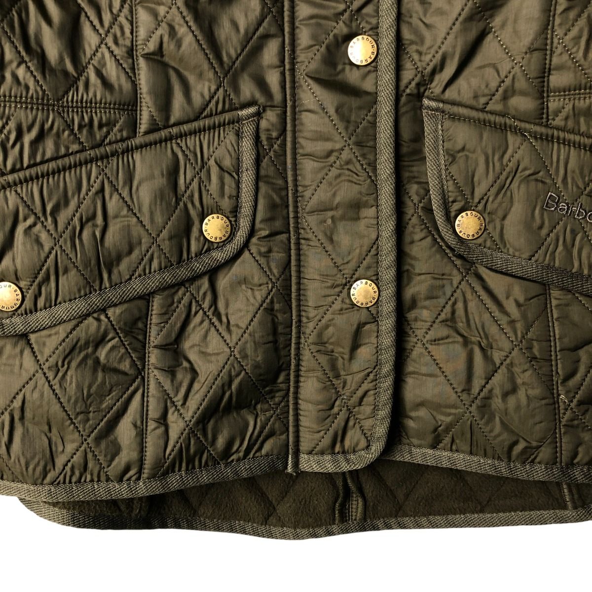  古着 バブアー Barbour 中綿入り キルティングベスト レディースM相当 eaa 592079 その他 トップス