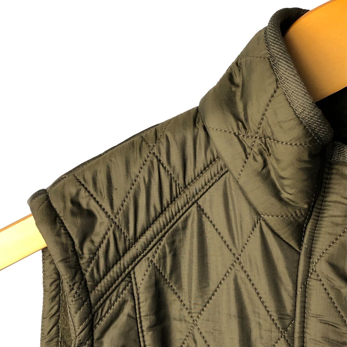 中綿入り キルティングベスト