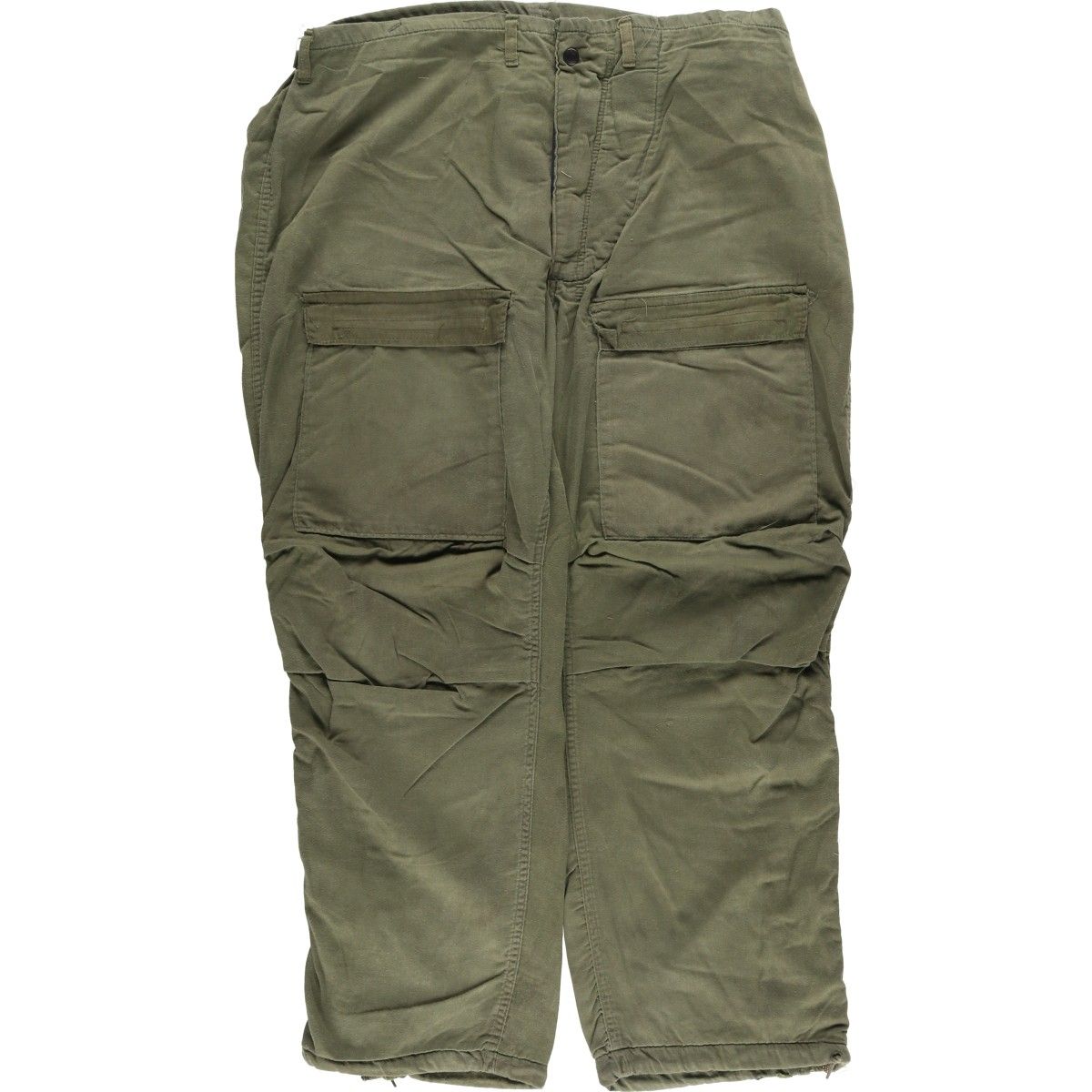 古着 70年代米軍実品 ケミカルプロテクティブパンツ ミリタリー オーバーパンツ X LARGE メンズXL相当 ヴィンテージ eaa 585740