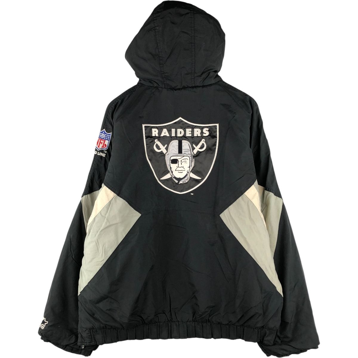 古着 90年代 スターター Starter PRO LINE NFL LAS VEGAS RAIDERS