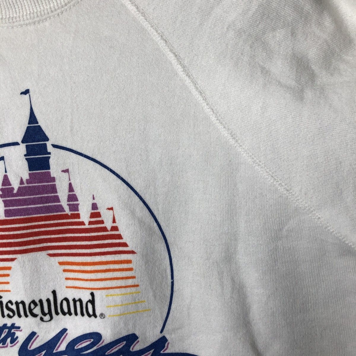 古着 80年代 ディズニー Disney DISNEYLAND ディズニーランド 30周年 キャラクタースウェットシャツ トレーナー メンズM相当 ヴィンテージ/eaa482983 古着 80年代 ディズニー Disney DISNEYLAND ディズニーランド 30周年