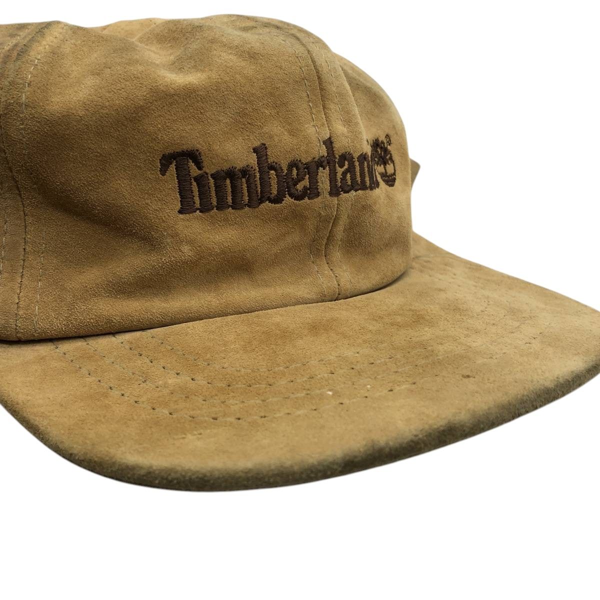  古着 90年代 ティンバーランド Timberland GORE TEX ゴアテックス スエード ベースボールキャップ gaa 005789 キャップ 帽子