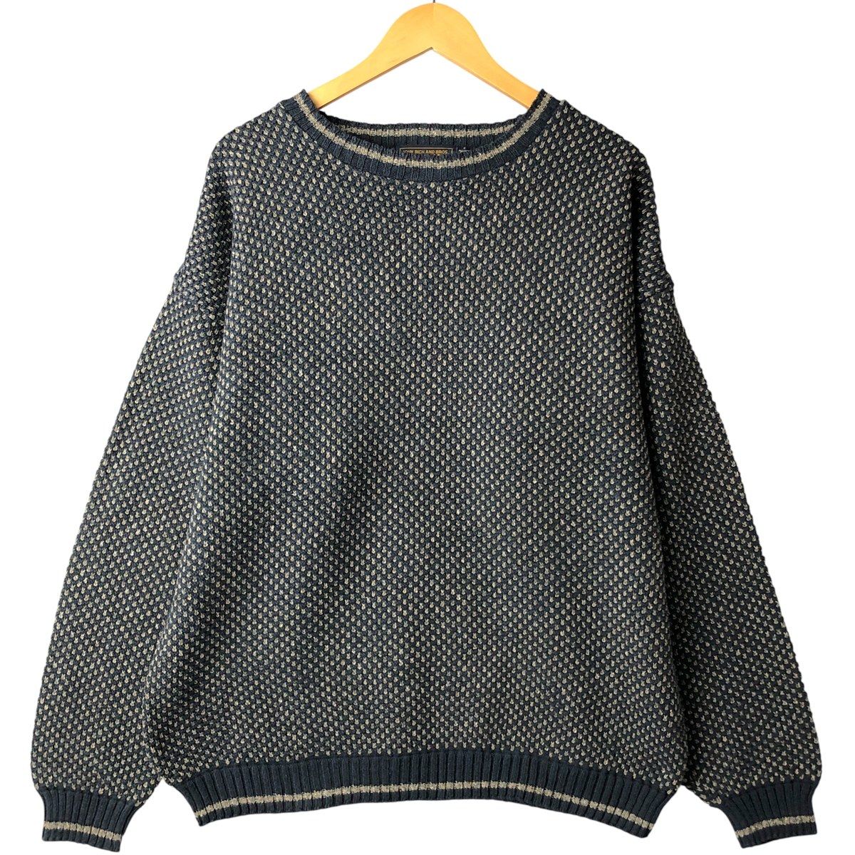 80s 90s 北欧 ノルディック ウール ニット セーター 80年代 90年代 