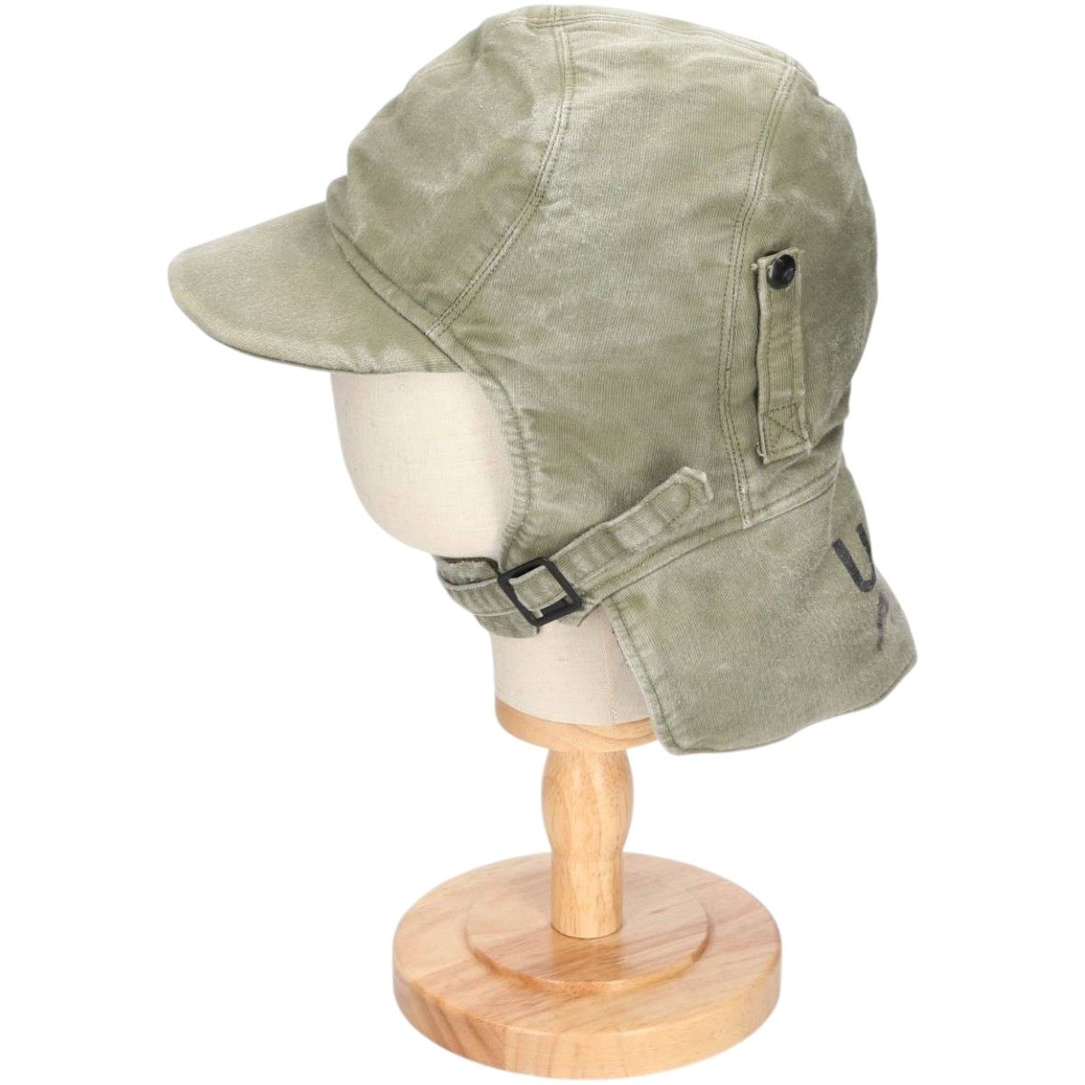  古着 米軍 U S NAVY デッキ キャップ 7 1 2 フリーサイズ相当 ヴィンテージ gaa 005985 キャップ 帽子