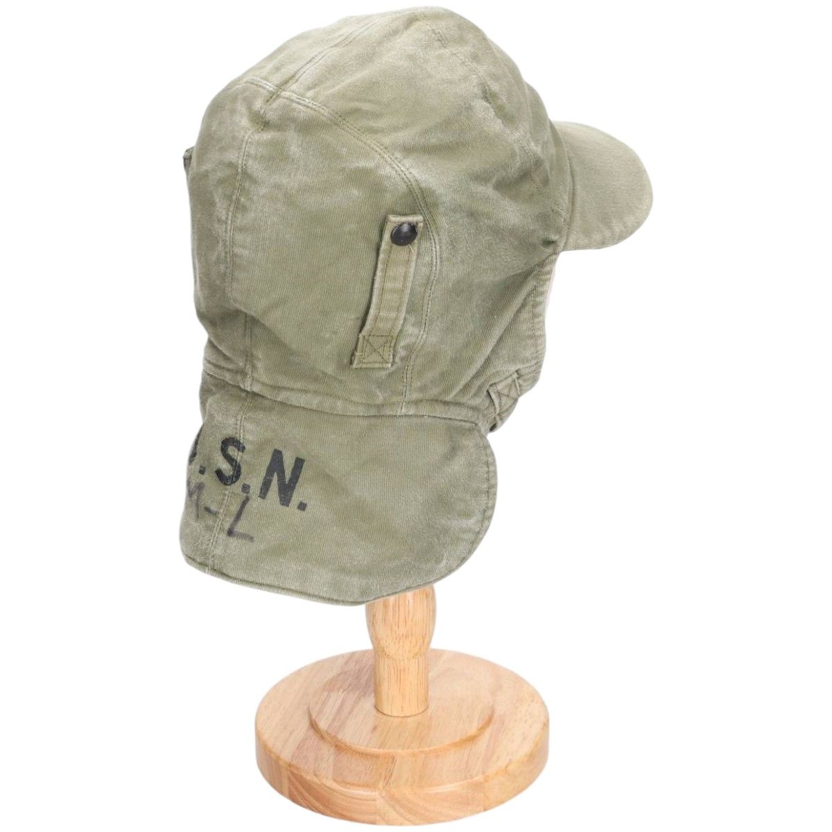 古着 米軍 U.S.NAVY デッキ キャップ 7 1 2 フリーサイズ相当 ヴィンテージ gaa 005985