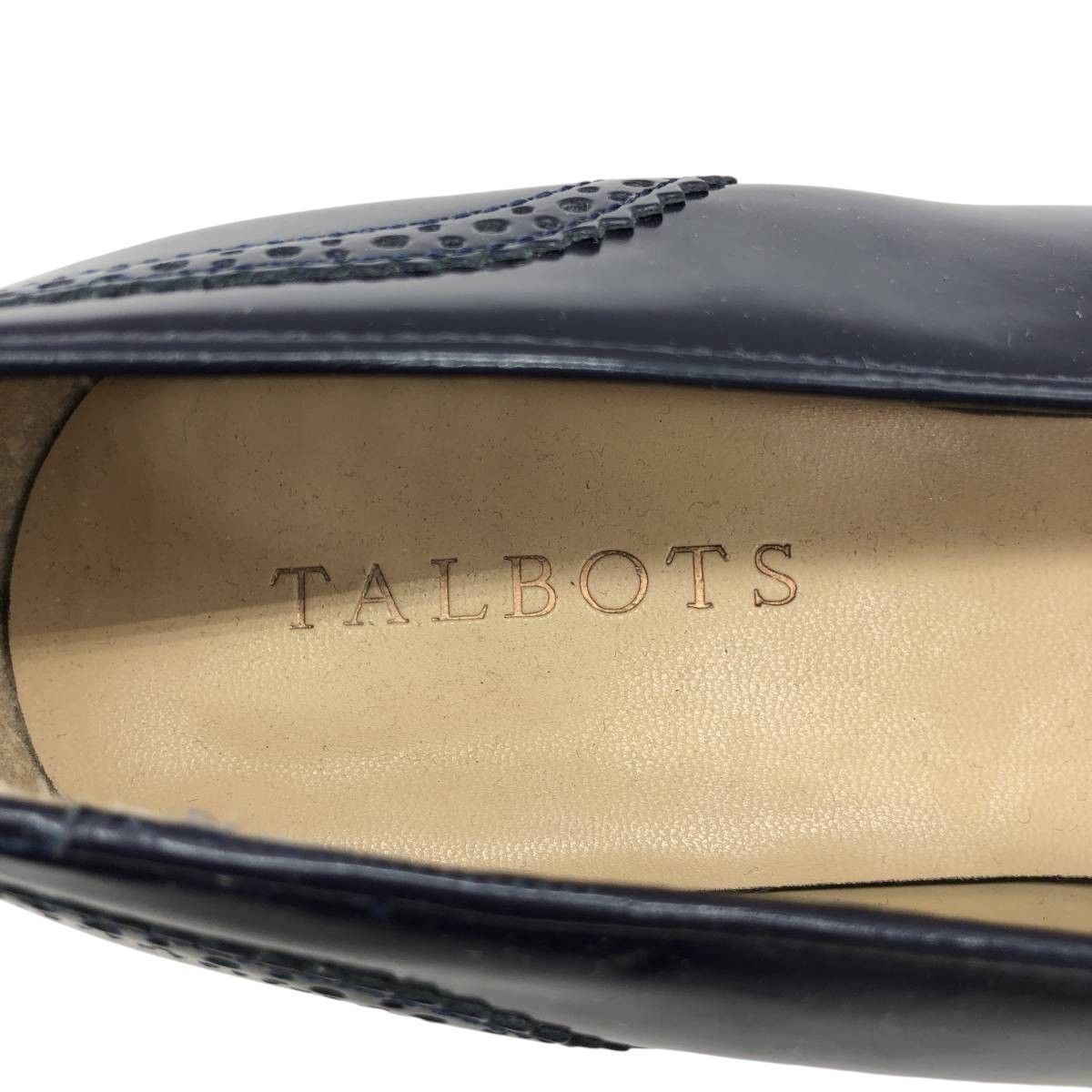  古着 タルボット Talbots ウイングチップ タッセルローファー 9 1 2 M レディース25.5 cm相当 saa 014585 シューズ スーツ フォーマル ドレス