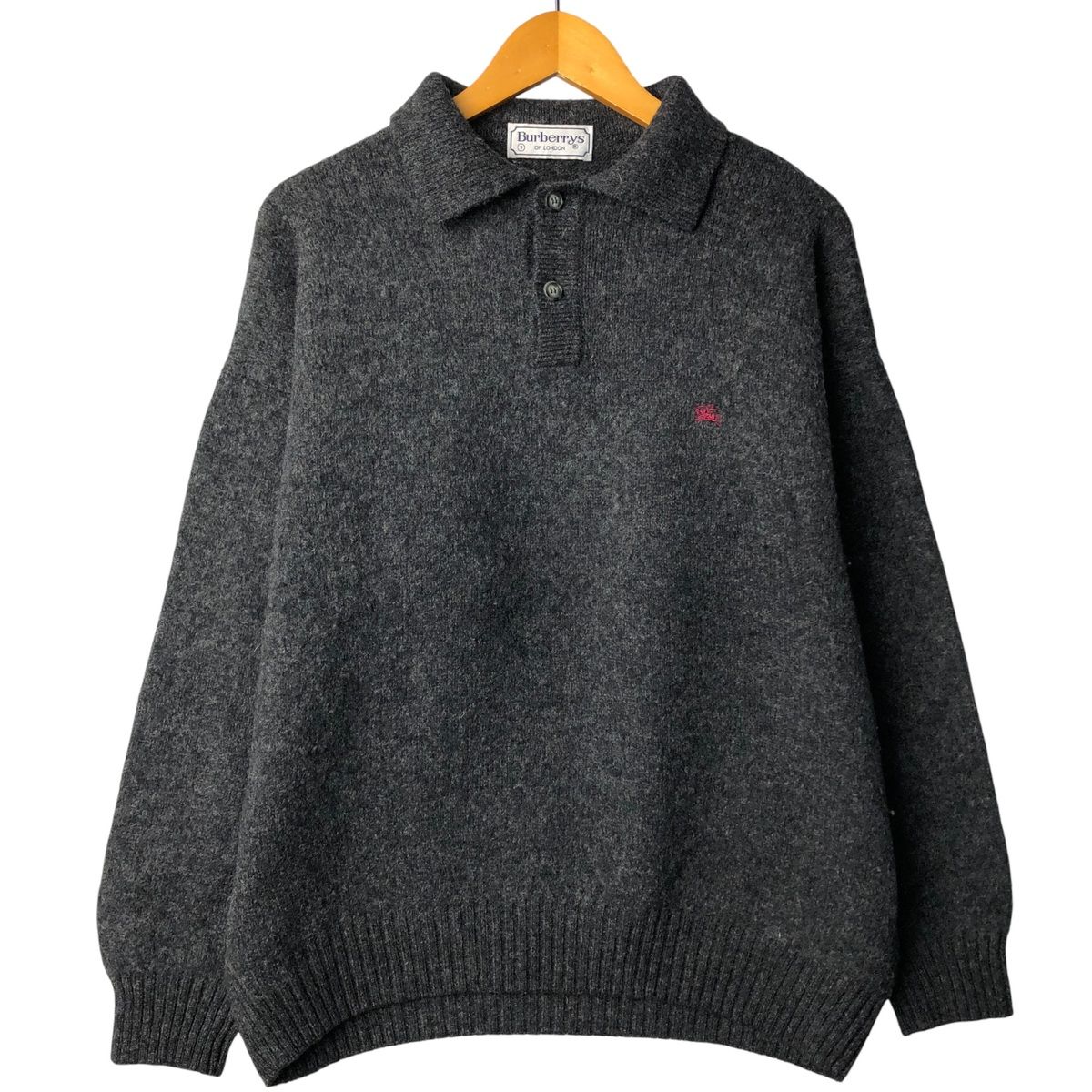 古着 バーバリー Burberry's BURBERRYS OF LONDON ポロニットセーター
