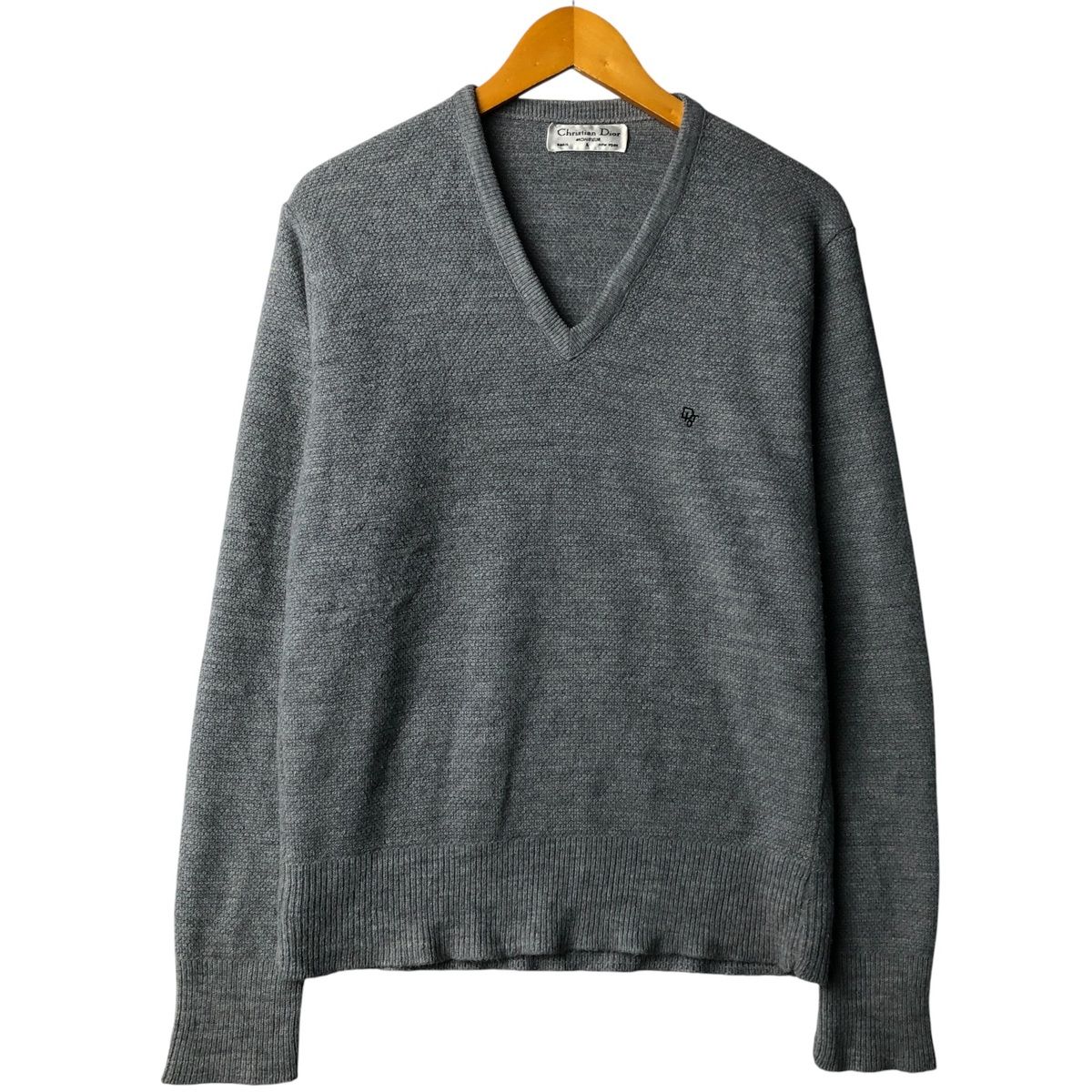 古着 クリスチャンディオール Christian Dior MONSIEUR Vネック 古着 クリスチャンディオール Christian Dior MONSIEUR Vネック