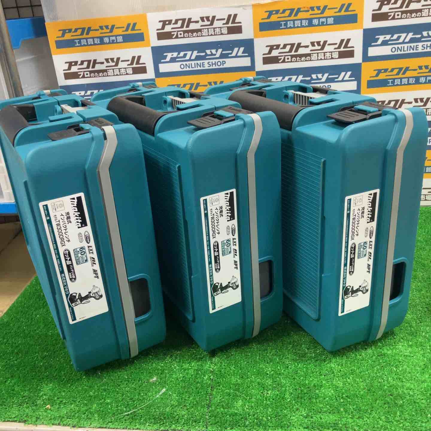 マキタ makita コードレス インパクトレンチ TW300DRGX 3台 バッテリー-充電器付 フルセット 純正 充電式 18V 草加店