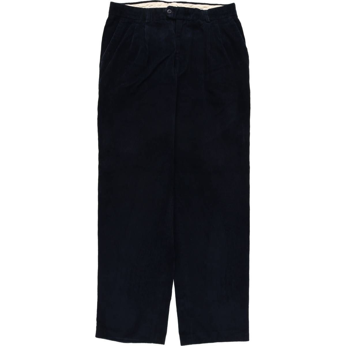 古着 Tailor Son ツータック コーデュロイパンツ イタリア製 メンズw 33相当 eaa 602310