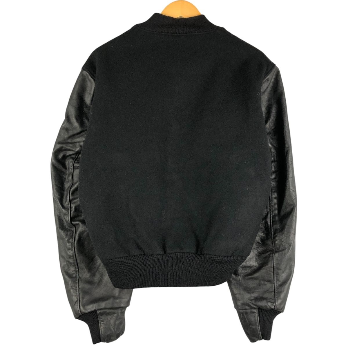 古着 90年代 GOLDEN BEAR SONY ソニー 袖革ウールボタンスタジャン