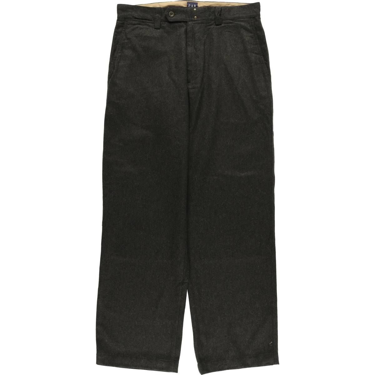 古着 90年代 ギャップ GAP ウールパンツ スラックス メンズw 34相当 ヴィンテージ eaa 603333
