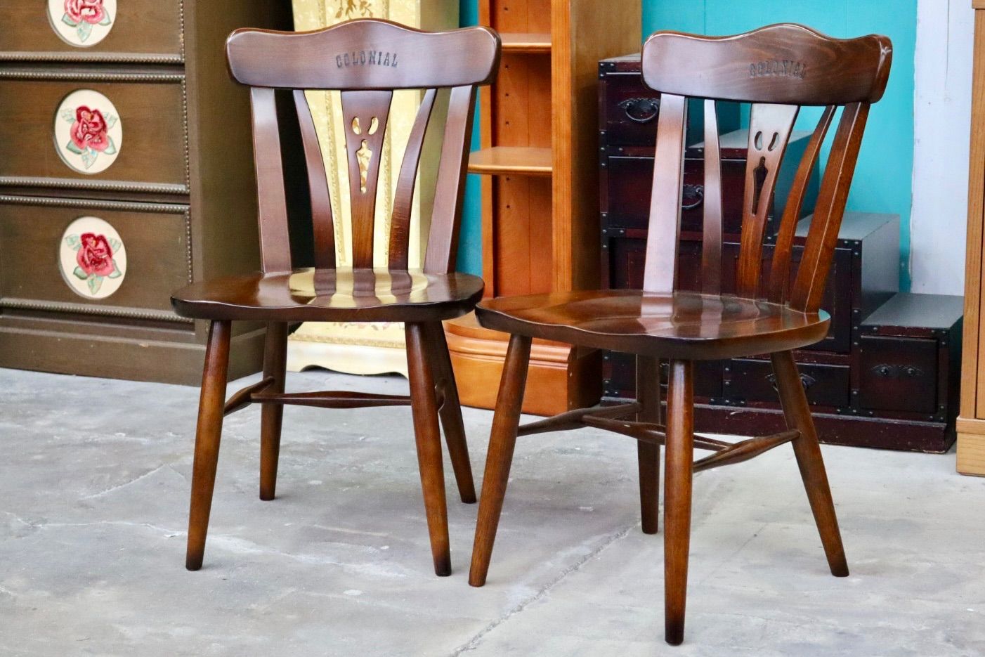 GMIS382A○karimoku / カリモク コロニアル ダイニングチェア