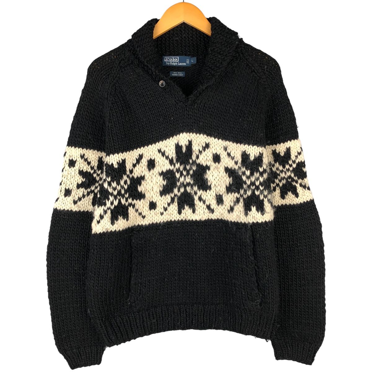 古着 ラルフローレン Ralph Lauren POLO by Ralph Lauren HAND KNIT 