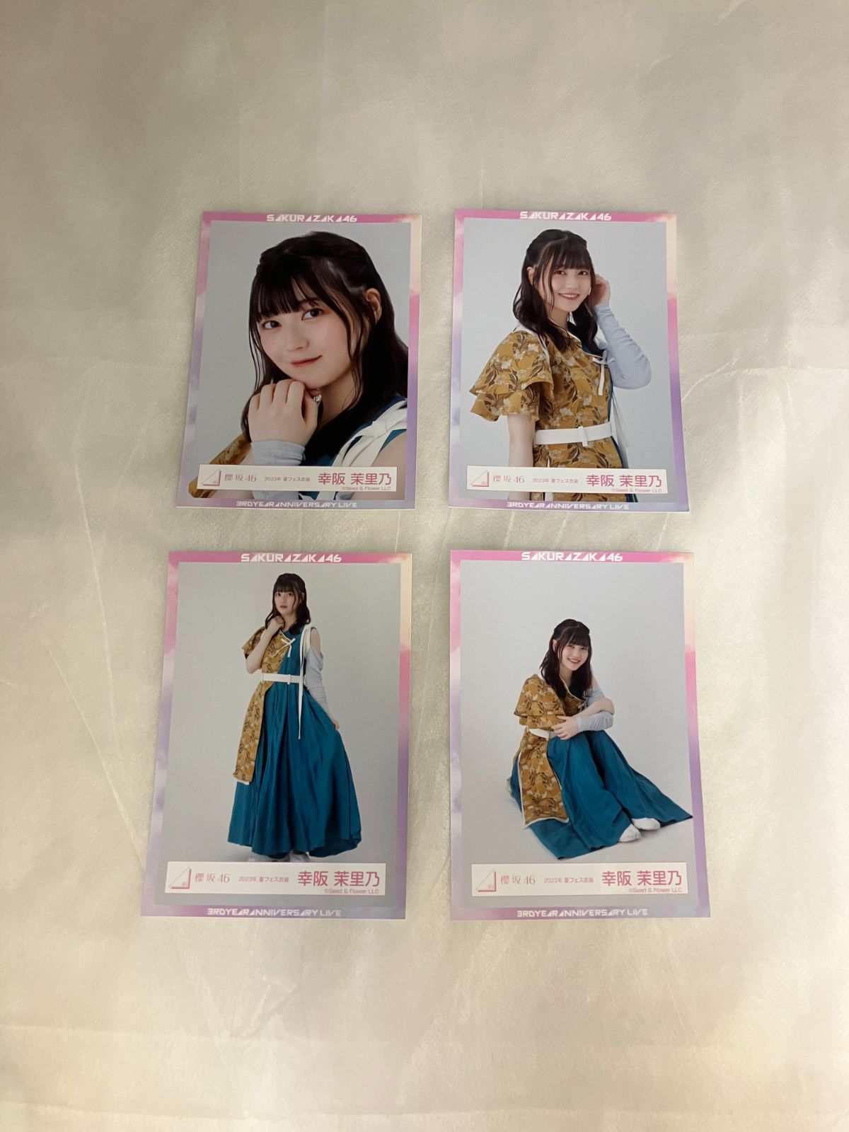 櫻坂46 幸阪茉里乃 生写真 コンプ 5セット NLQ088P f115 - メルカリ