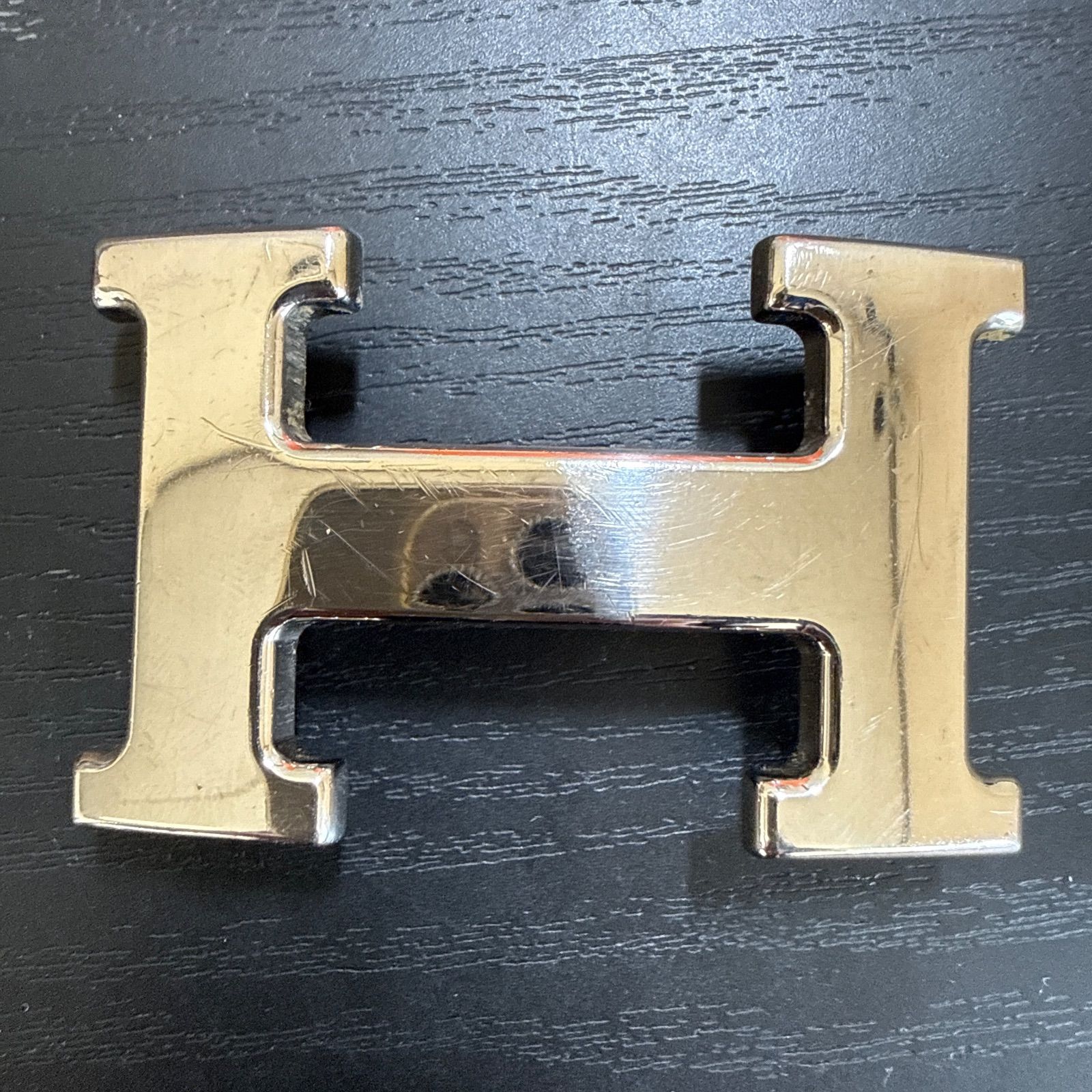 HERMES エルメス コンスタンスリバーシブルベルト65 シルバーカラー