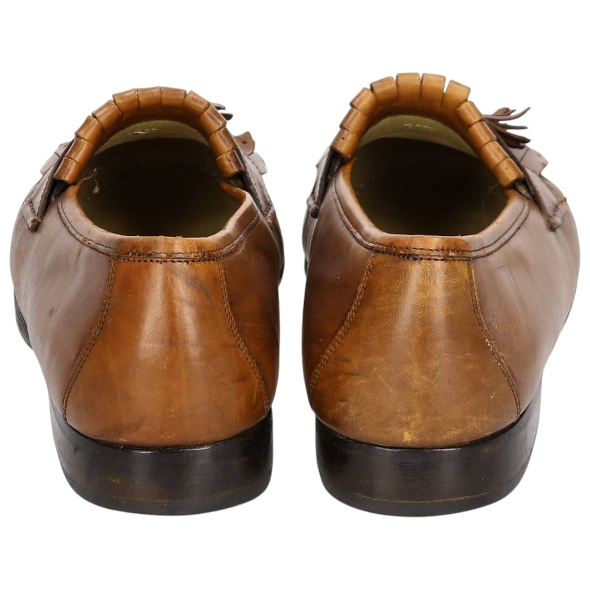 古着 ジョンストンアンドマーフィー -MURPHY DOMANI キルト タッセルローファー イタリア製 9 M メンズ27.0 cm相当 saa 014407