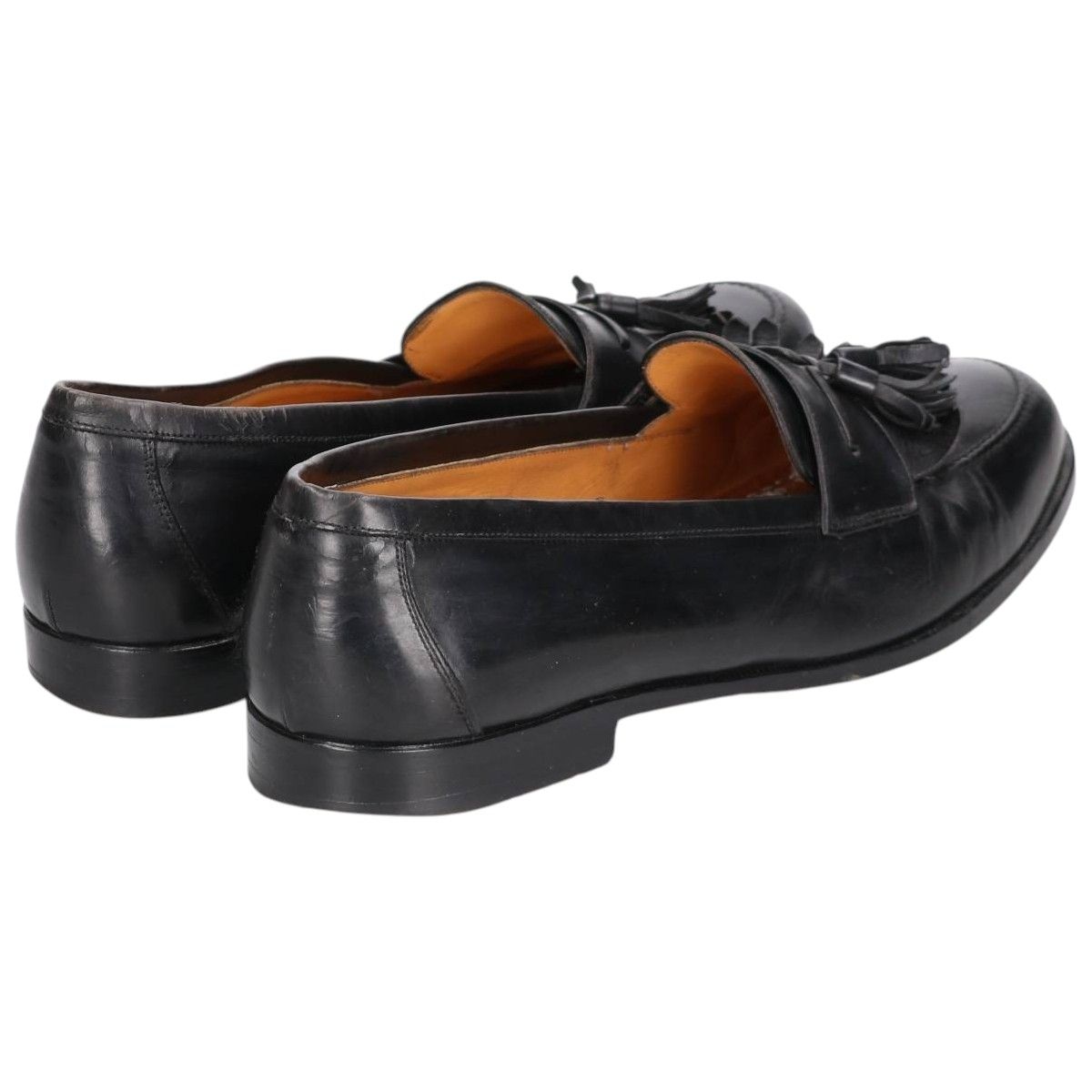 古着 メスラン Mezlan キルト タッセルローファー スペイン製 10M