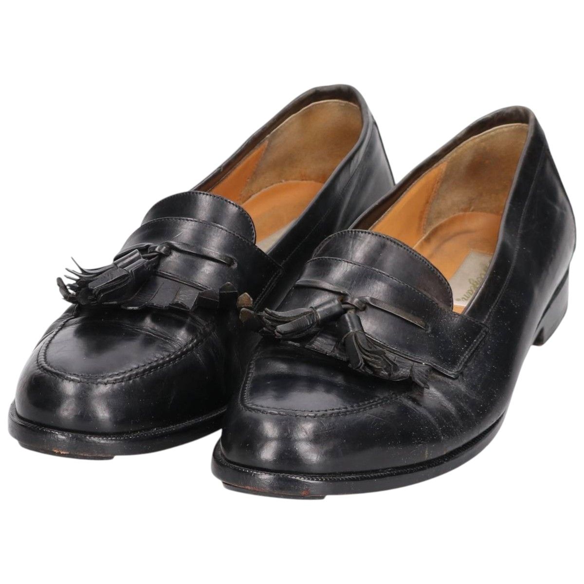 mezlanスペイン製タッセルローファー 古着 メスラン Mezlan キルト タッセルローファー スペイン製 10M