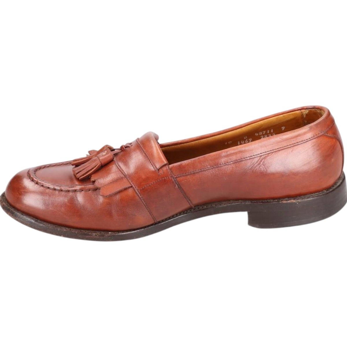 キルト タッセルローファー