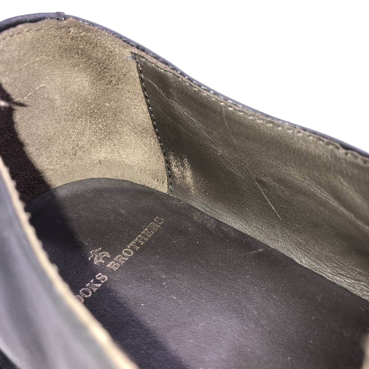  古着 ブルックスブラザーズ Brooks Brothers ストレートチップ モンクストラップシューズ 9 1 2 D メンズ27 5 cm相当 saa 014597 デッキシューズ 靴