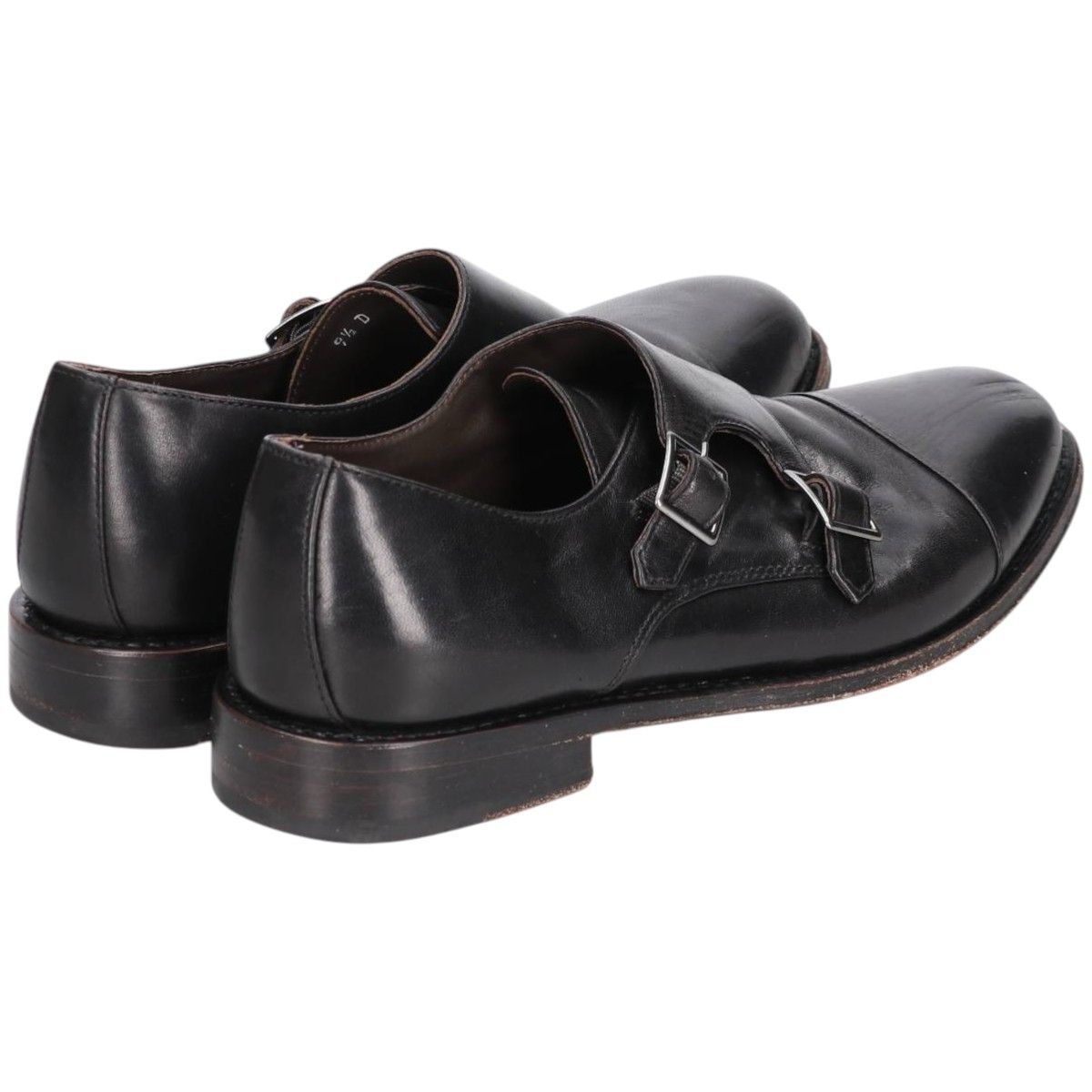 古着 ブルックスブラザーズ Brooks Brothers ストレートチップ モンクストラップシューズ 9 1 2 D メンズ27.5 cm相当 saa 014597