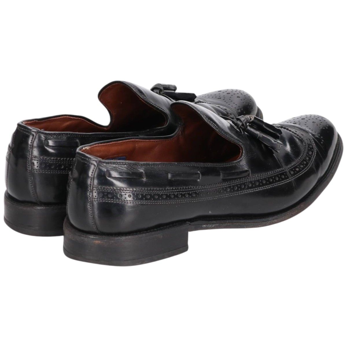 古着 アレンエドモンズ ALLEN EDMONDS BERWICK ウイングチップ フルブローグ タッセルローファー 9 1 2 C saa 014598