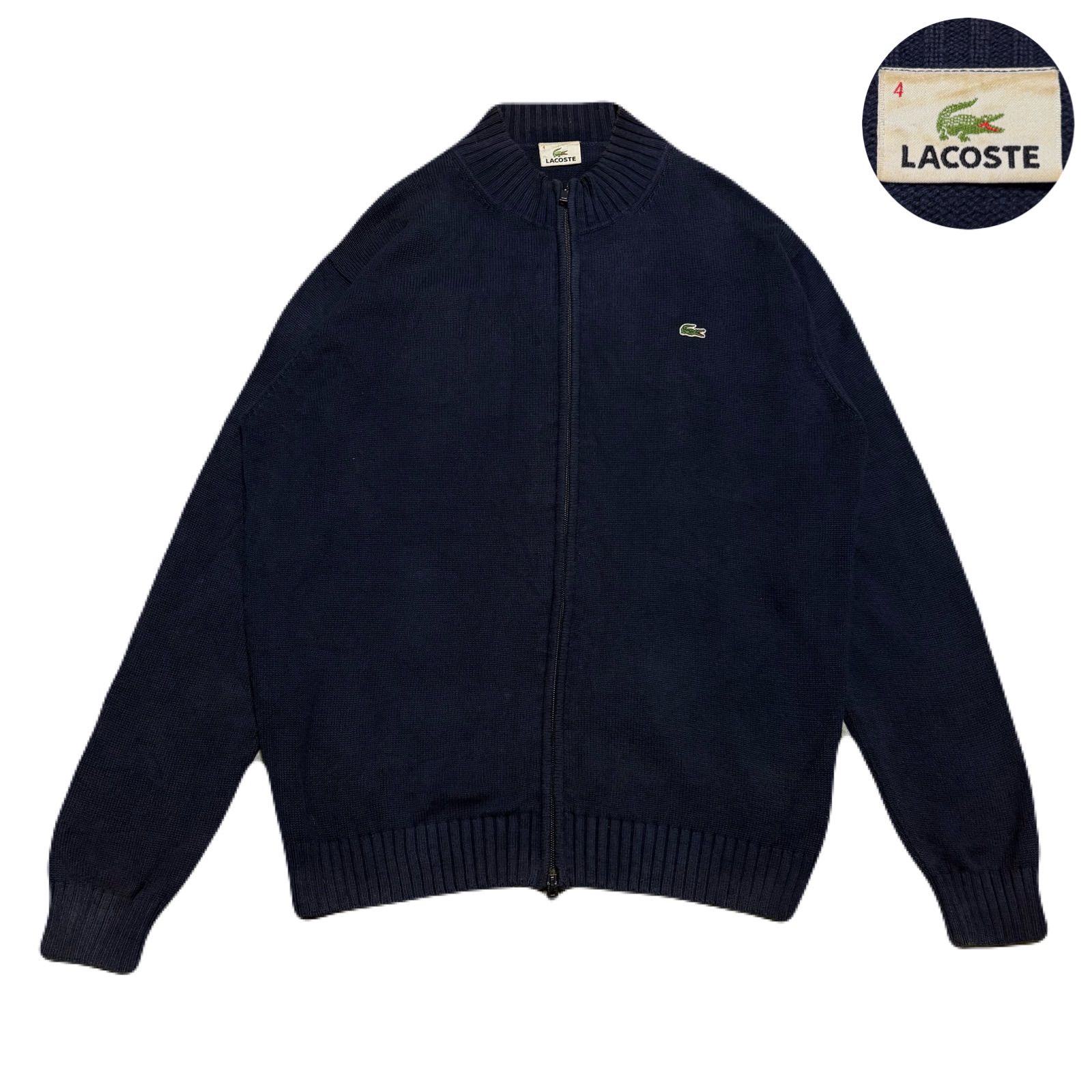 LACOSTE ラコステ Cardigan カーディガン CottonKnit ニット 