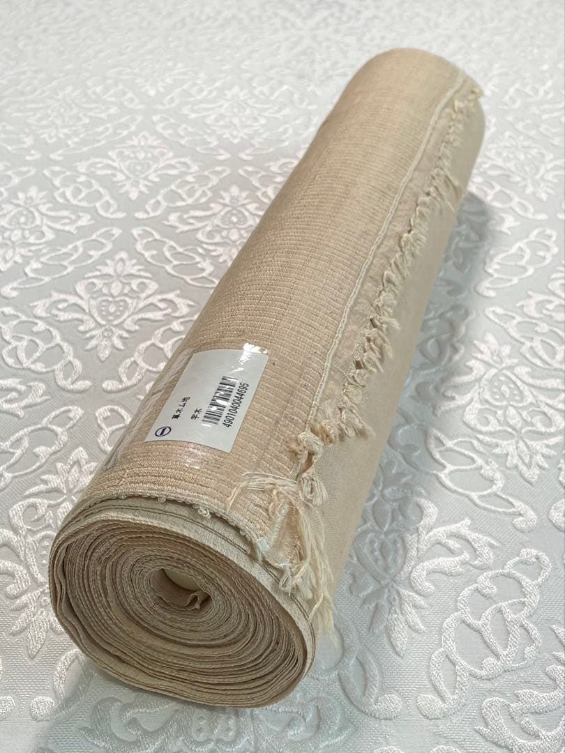 結城紬 はたおり娘 奥順謹製 無地 反物 手緒里 正絹 SA049 - メルカリ