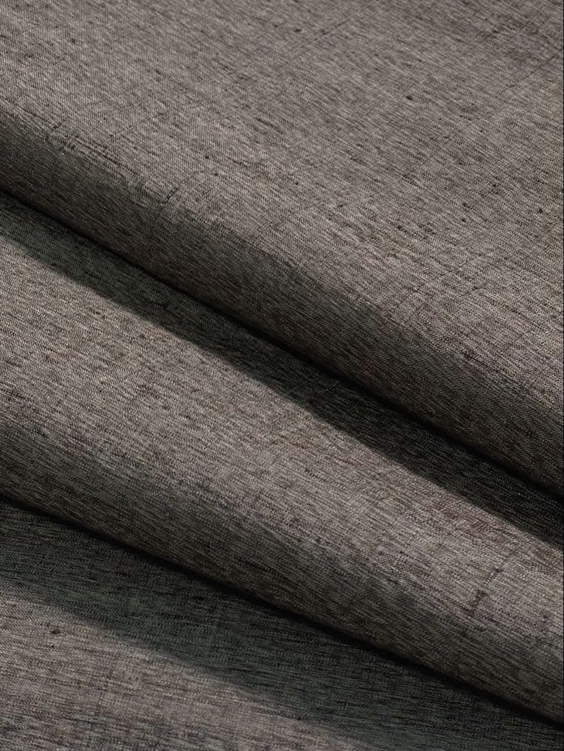 伊那紬 伝統的 手織 反物 草木染 絹 SA 038