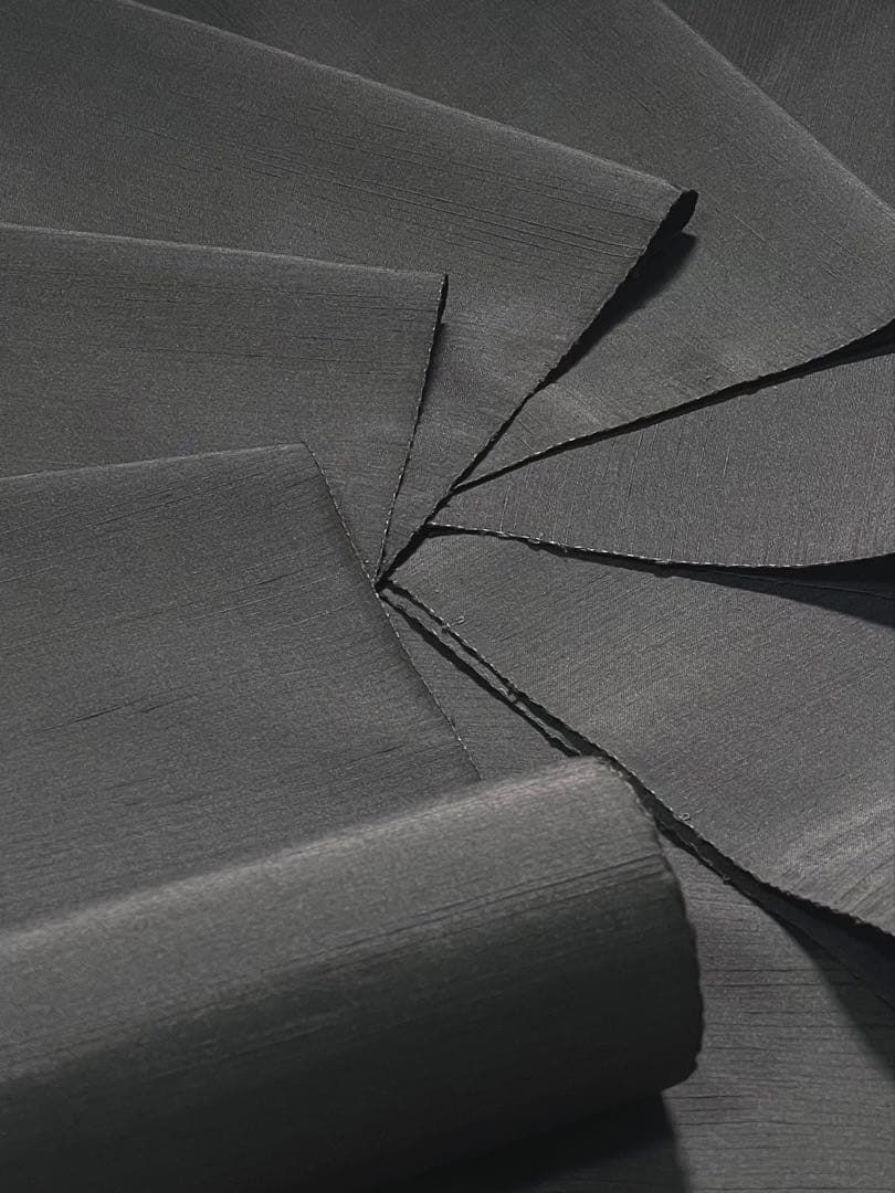 米沢紬 無地 反物 正絹 キングサイズ SA027 - メルカリ