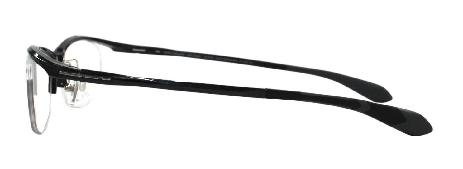 スペシャライズ specialeyes spe-8405 伊達 度付き 超 樹脂 スクエア ハーフリム ナイロール 大きい スポーティ メガネ めがね 眼鏡