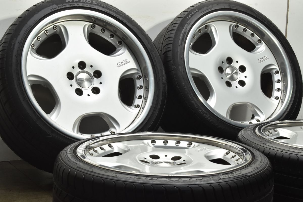 ホイール OZレーシング オペラ2 19 in 8 5 J 35 10 38 PCD 114 3 MAXTREK HIFLY 245 R 275 セルシオ マジェスタ フーガ