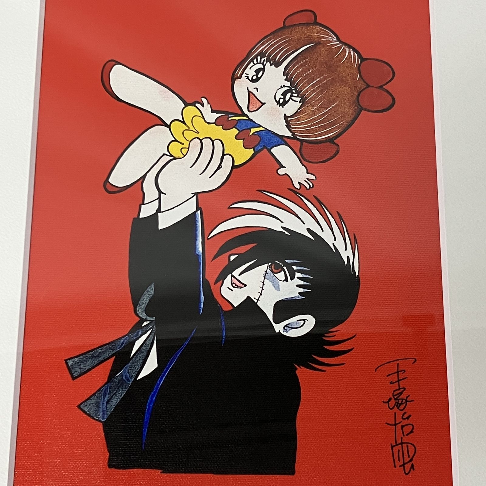 ART SPACE 手塚治虫 「ピノコ還る!」 ピエゾグラフ・キャンバス仕様