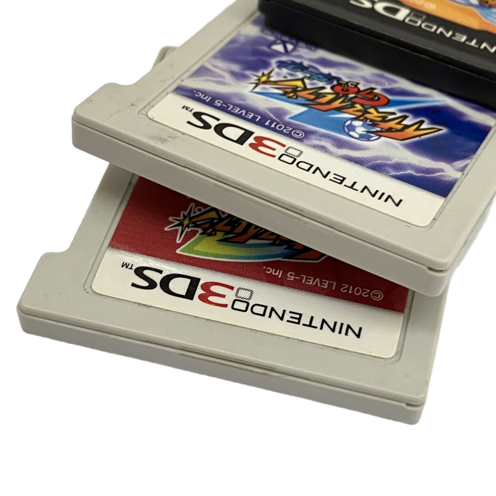 LEVEL5 イナズマイレブン ゲームソフト 4点 おまとめ DS 3DS 家電 中古