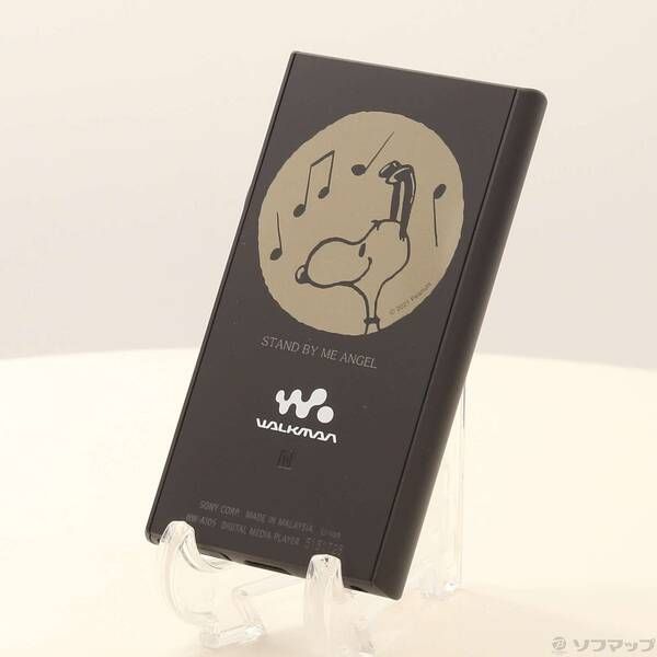 〔 品〕 WALKMAN A 100シリーズ PEANUTS Music Fun Collection メモリ16 GB microSD ブラック NW 105 PNM 198