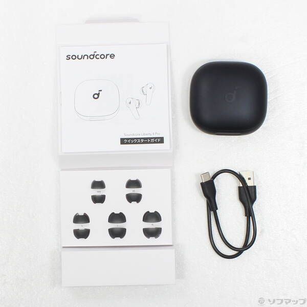 中古品〕 Soundcore Liberty 4 Pro ミッドナイトブラック A3954N11