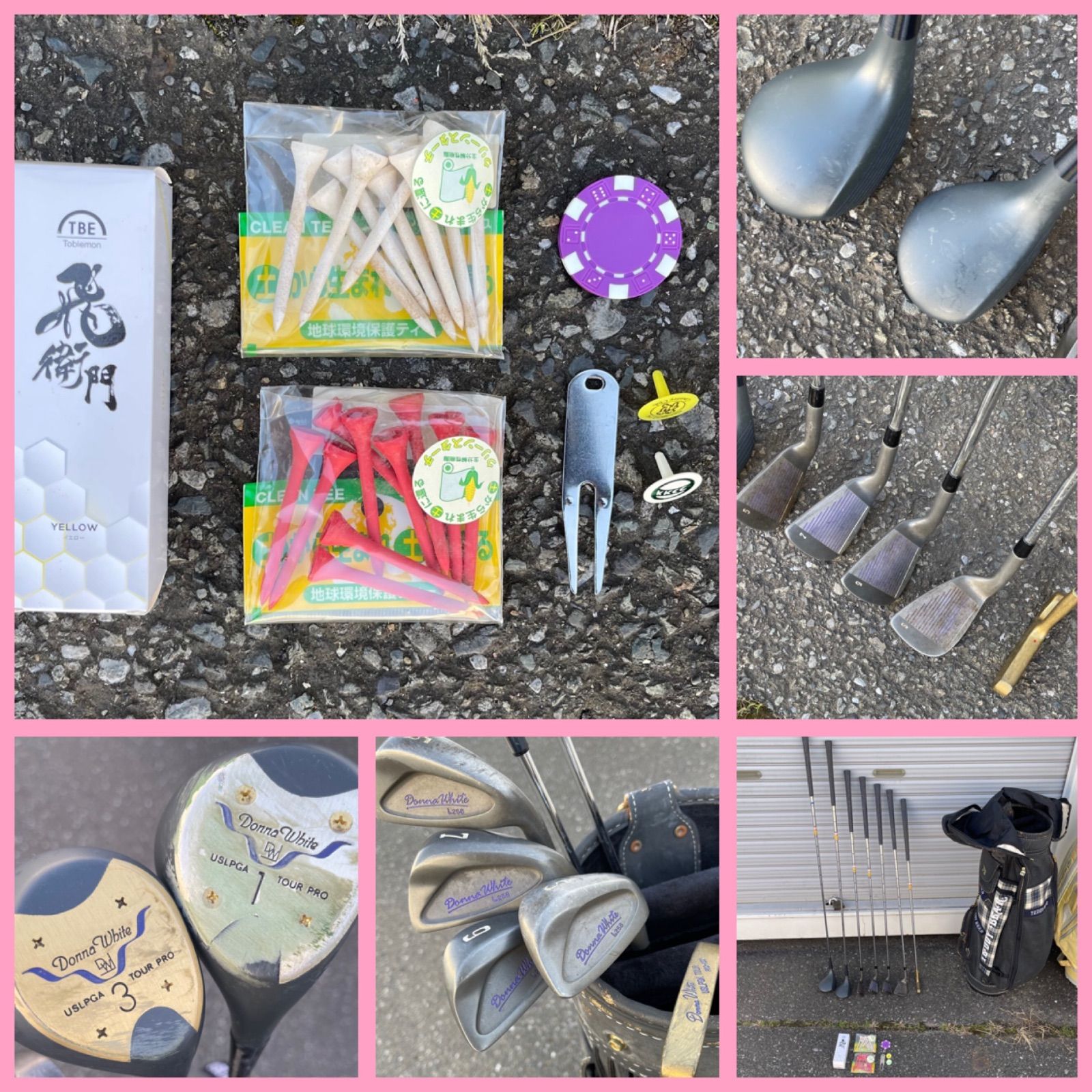 歳末 56-1512-001 Donna White プロモデル レディース み TEDDY BEARのCB 経年劣化 付きレディースセット やさしい女性用のセット