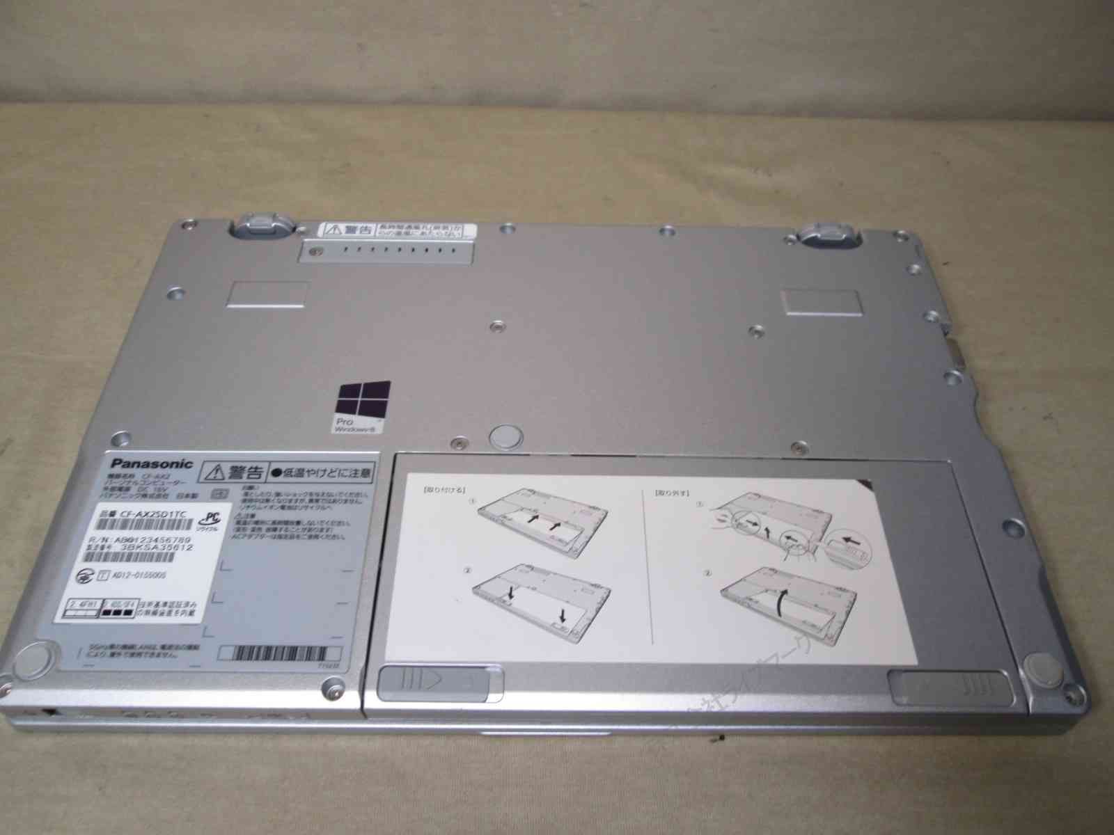 Panasonic Lets note CF-AX2SD1TC／USB3.0／HDMI ジャンクPC 送料無料 [94729] Panasonic note Lets Intel GB (CF