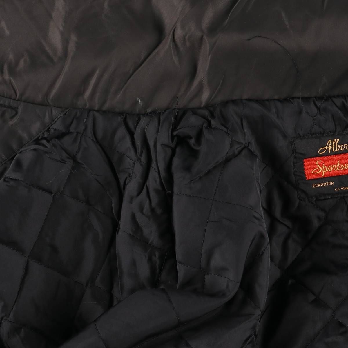 古着 Alberta Sportswear 中綿ジャケット パファージャケット コーチ