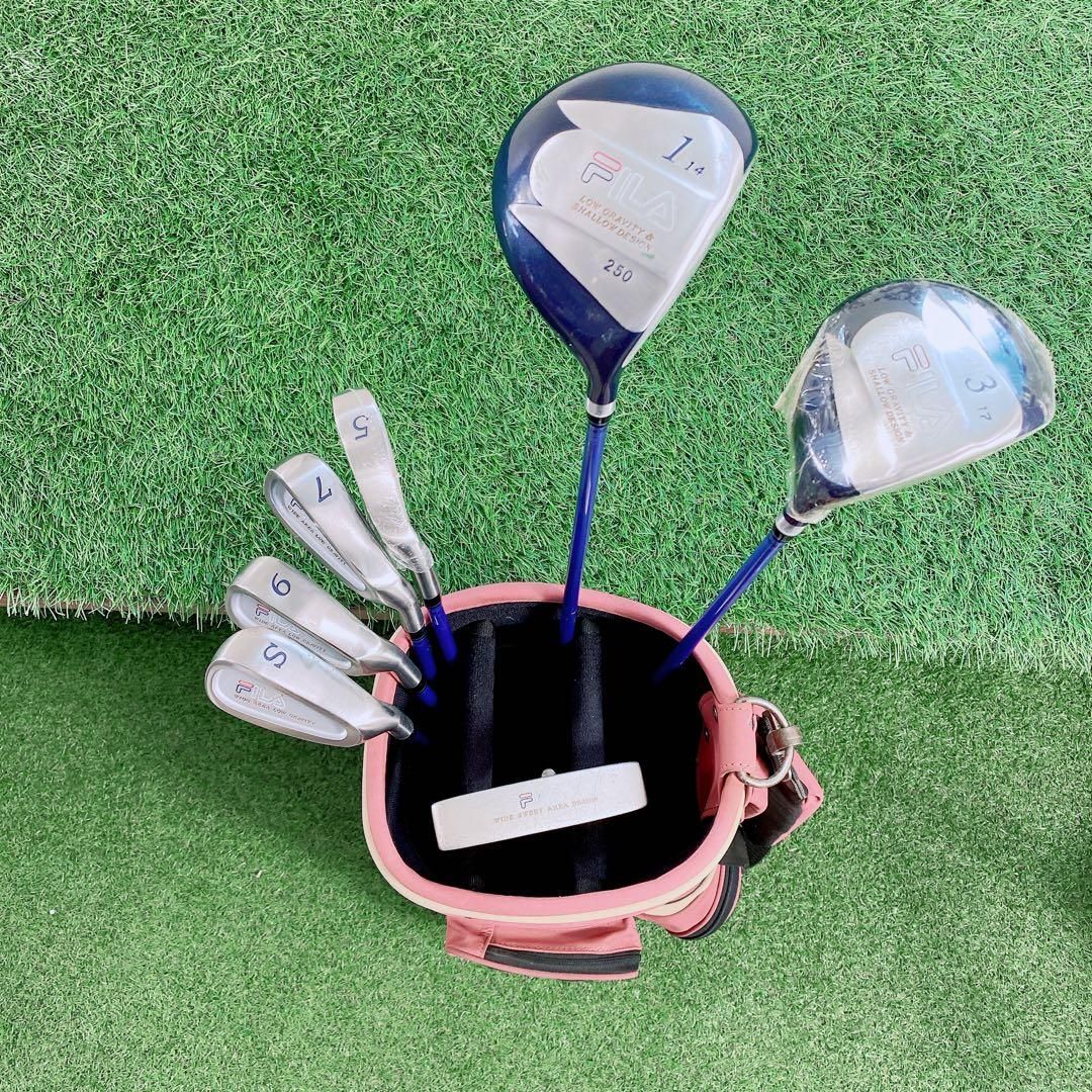 ゴルフクラブ レディースセット 初心者 FILA やさしい 入門 N1898 ゴルフクラブ レディースセット 初心者 FILA やさしい 入門 N1898