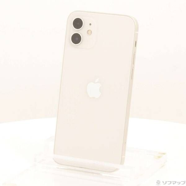 〔中古品〕 iPhone12 128GB ホワイト MGHV3J／A SIMフリー【305】