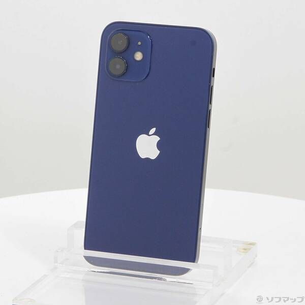 【美品】中古品iPhone12 128GB ブルー NGHX3J／A iPhone 12 ブルー 128 GB au iPhone12 128GB NGHX3J/A au版SIMフリー