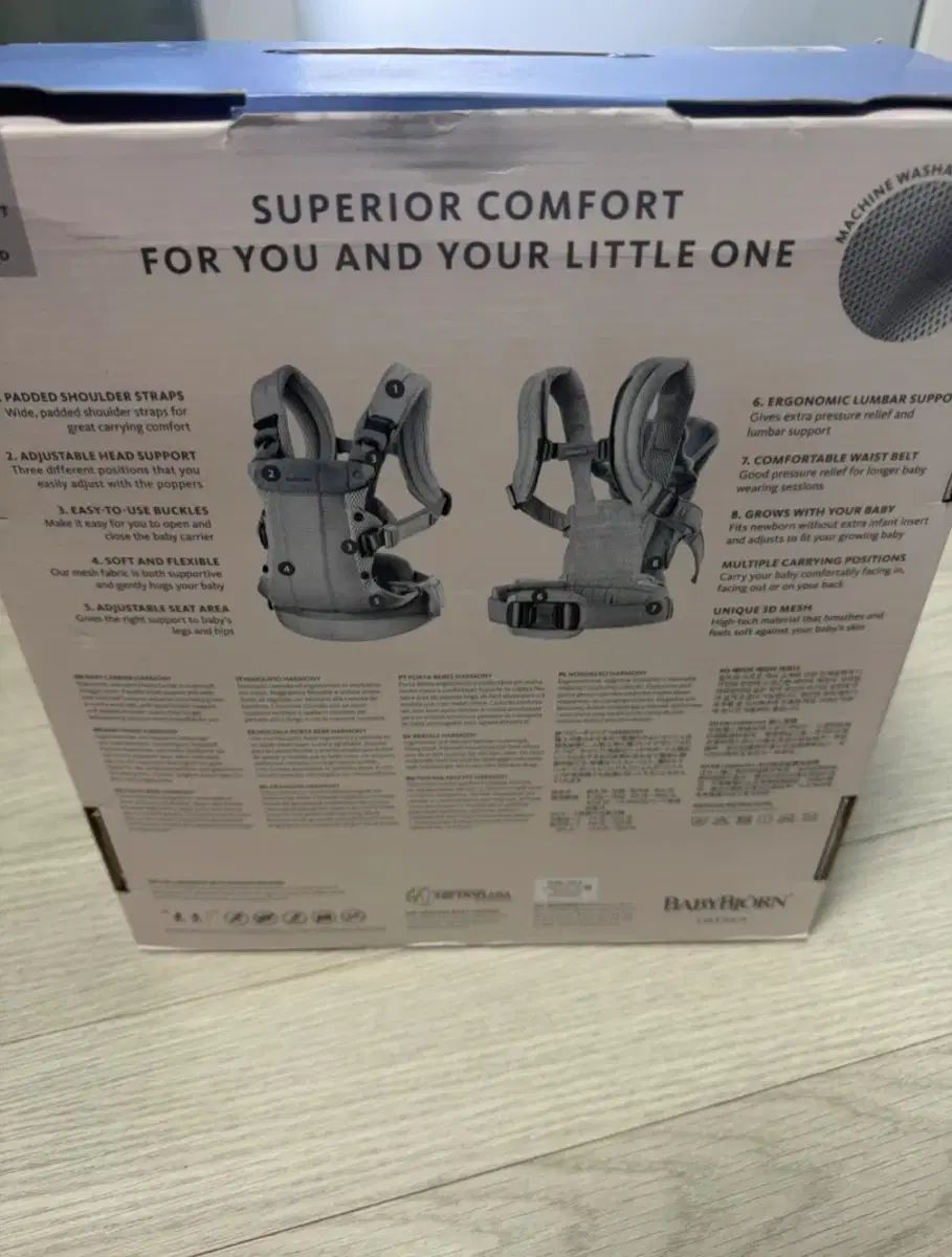 赤ちゃん ベビーキャリア ハーモニー メッシュ ほぼ